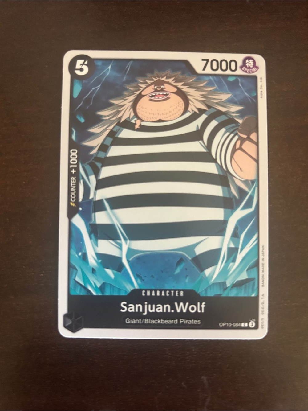 Onepiece Trading Card Sanjuan.Wolf